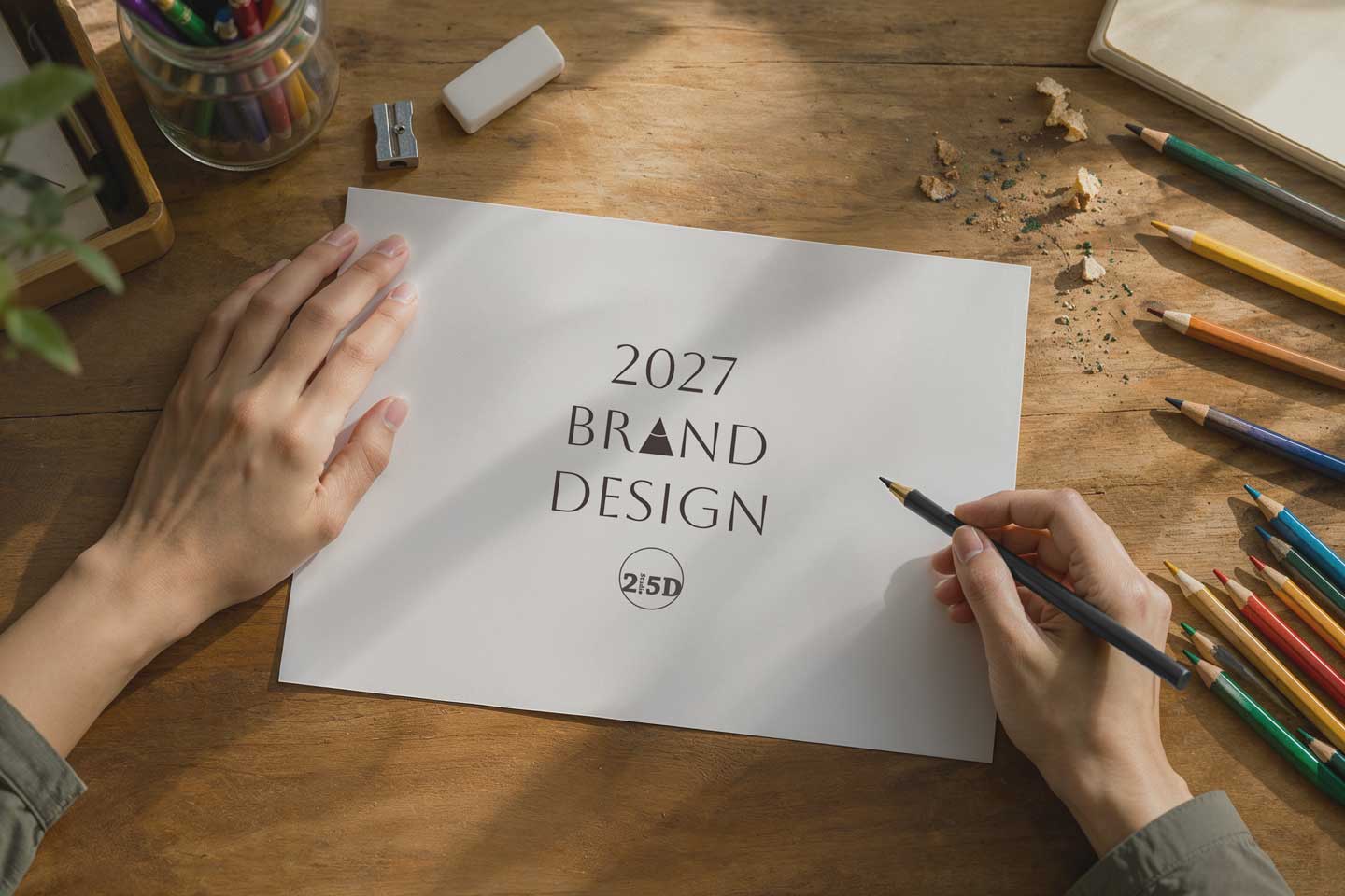 2027年品牌設計公司將面臨全新競爭，Logo不再是品牌設計的終點，AI識別、品牌系統與GEO將成為關鍵。預測品牌設計趨勢，解析AI時代企業品牌的新戰場。